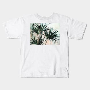 Dracaena tropical plant palm Kids T-Shirt